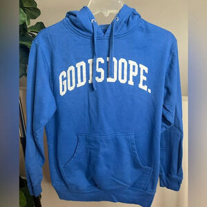 God is Dope Hoodie Size Small